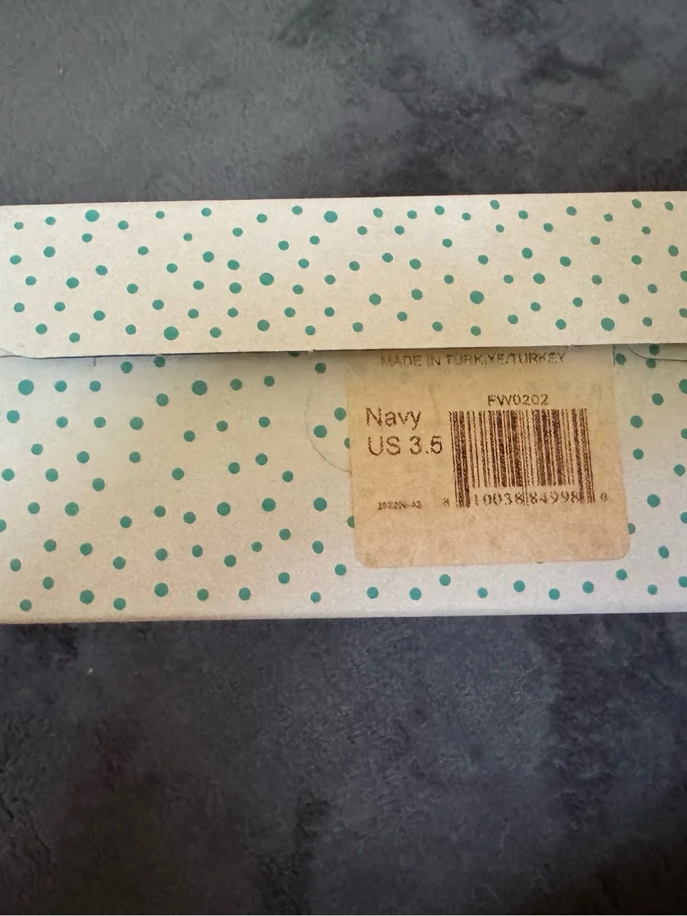 NWT Ten Little - Navy - size 3.5 baby and toddler shoes